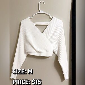 Elegant White Sweater